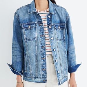 Madewell oversized jean jacket